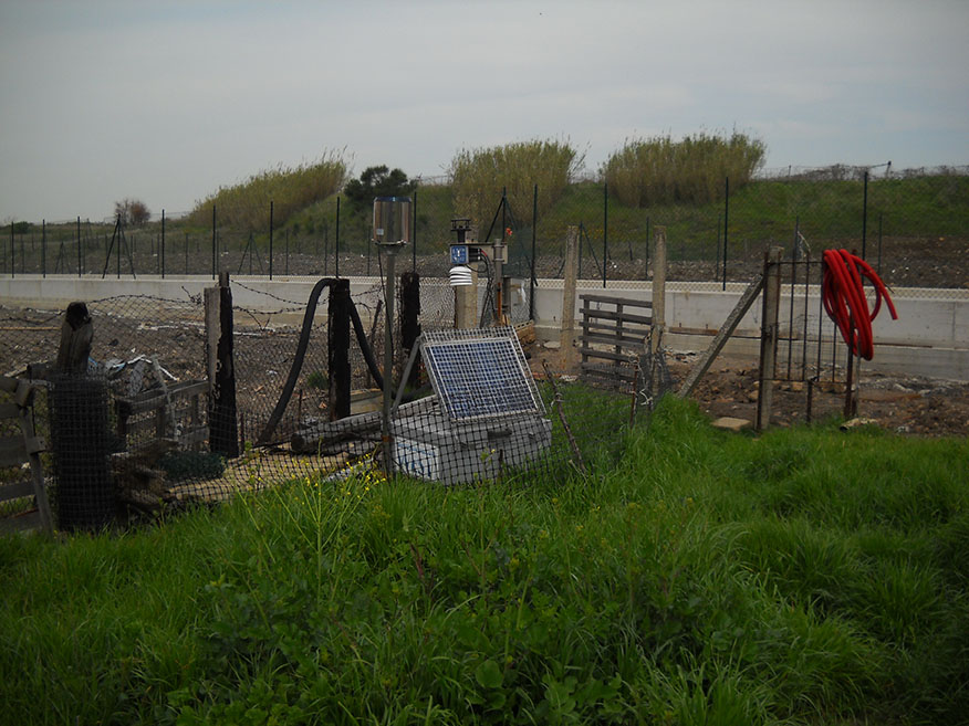 ColliAlbani Cava dei Selci stazione di monitoraggio continuo flusso CO2