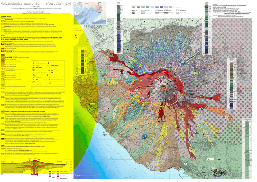 Mappa vulcanologica Vesuvio Sbrana etal 2019 1000PX