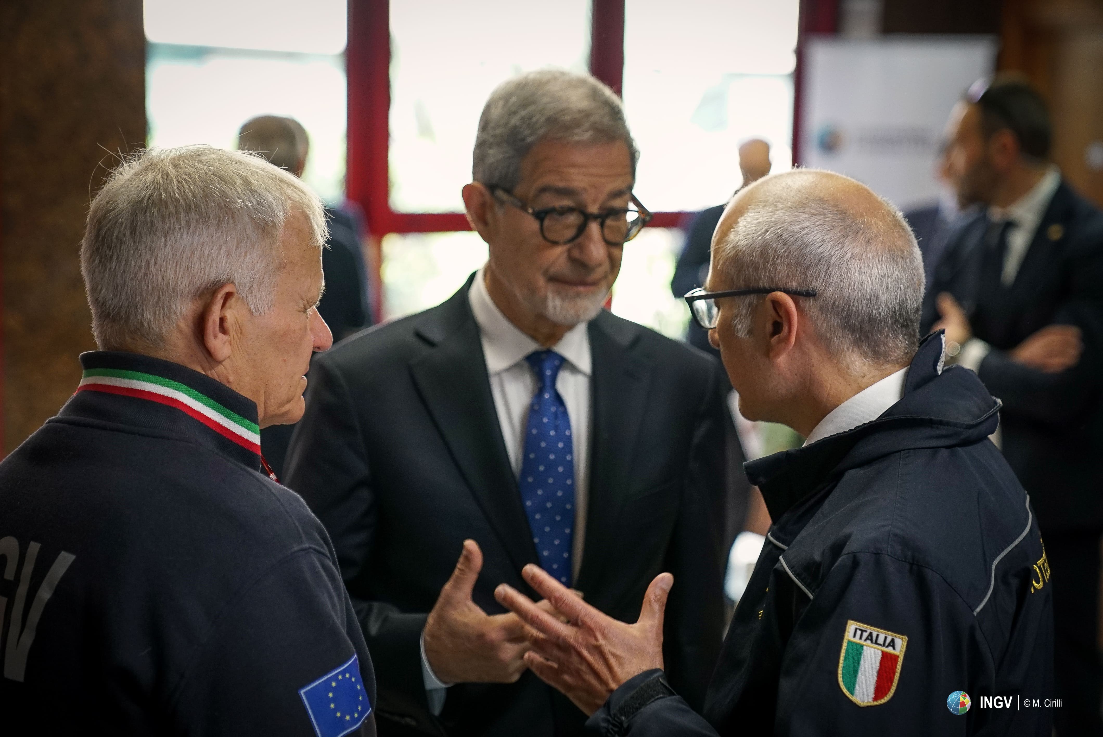 INGV Visit Min Musumeci 5