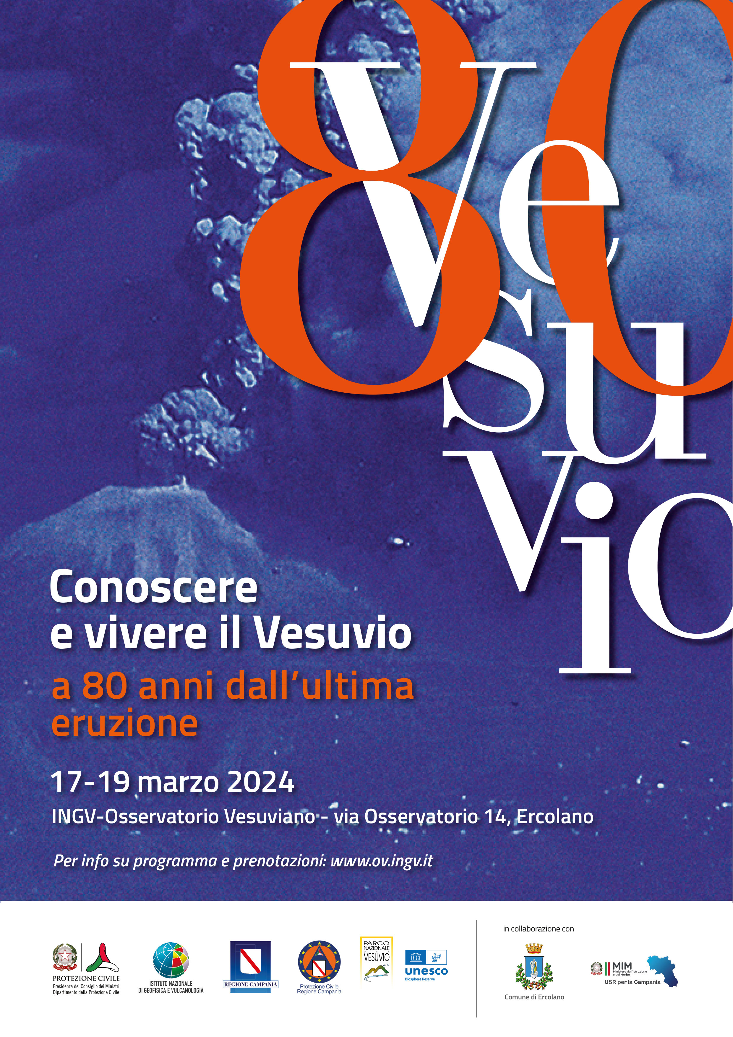 VESUVIUS 80th anniversary Poster