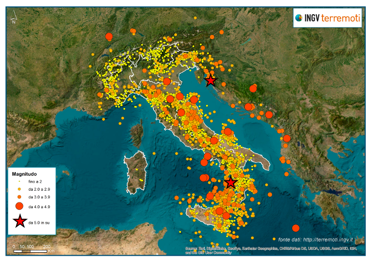 seismicity map 23