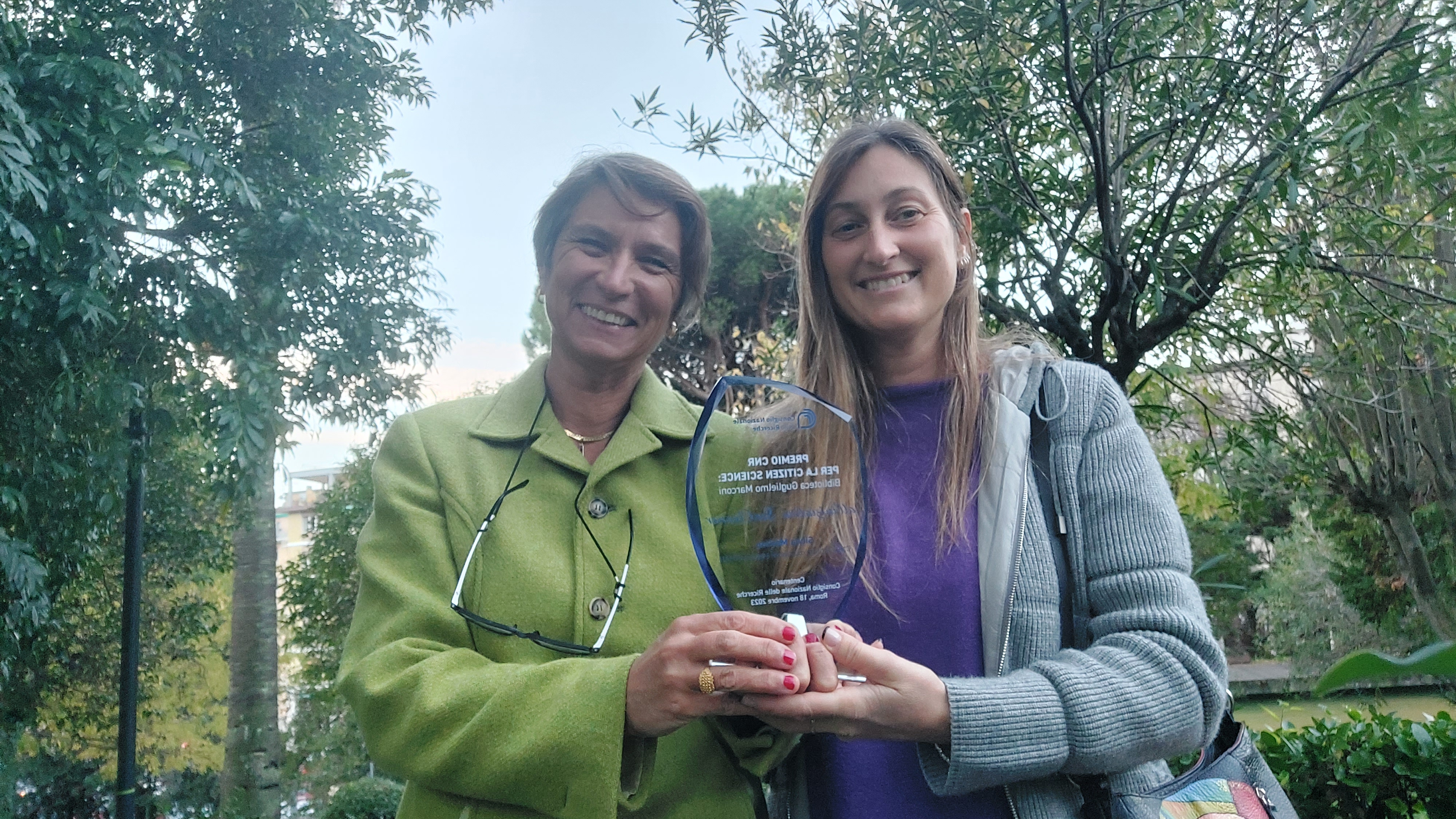 Silvia Merlino Marina Locritani CNR Award