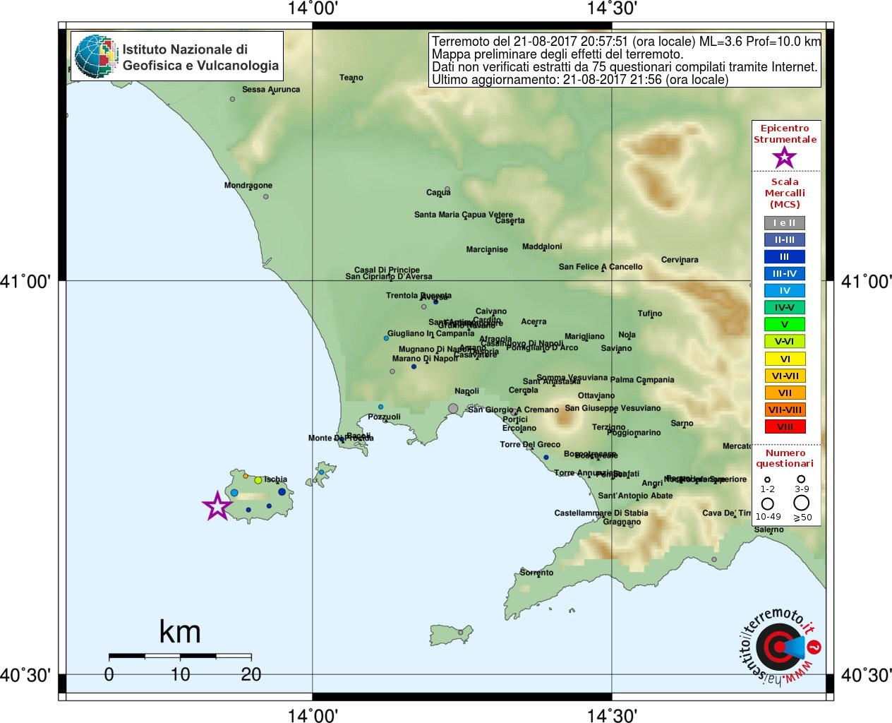 Terremoto Ischia 2.2