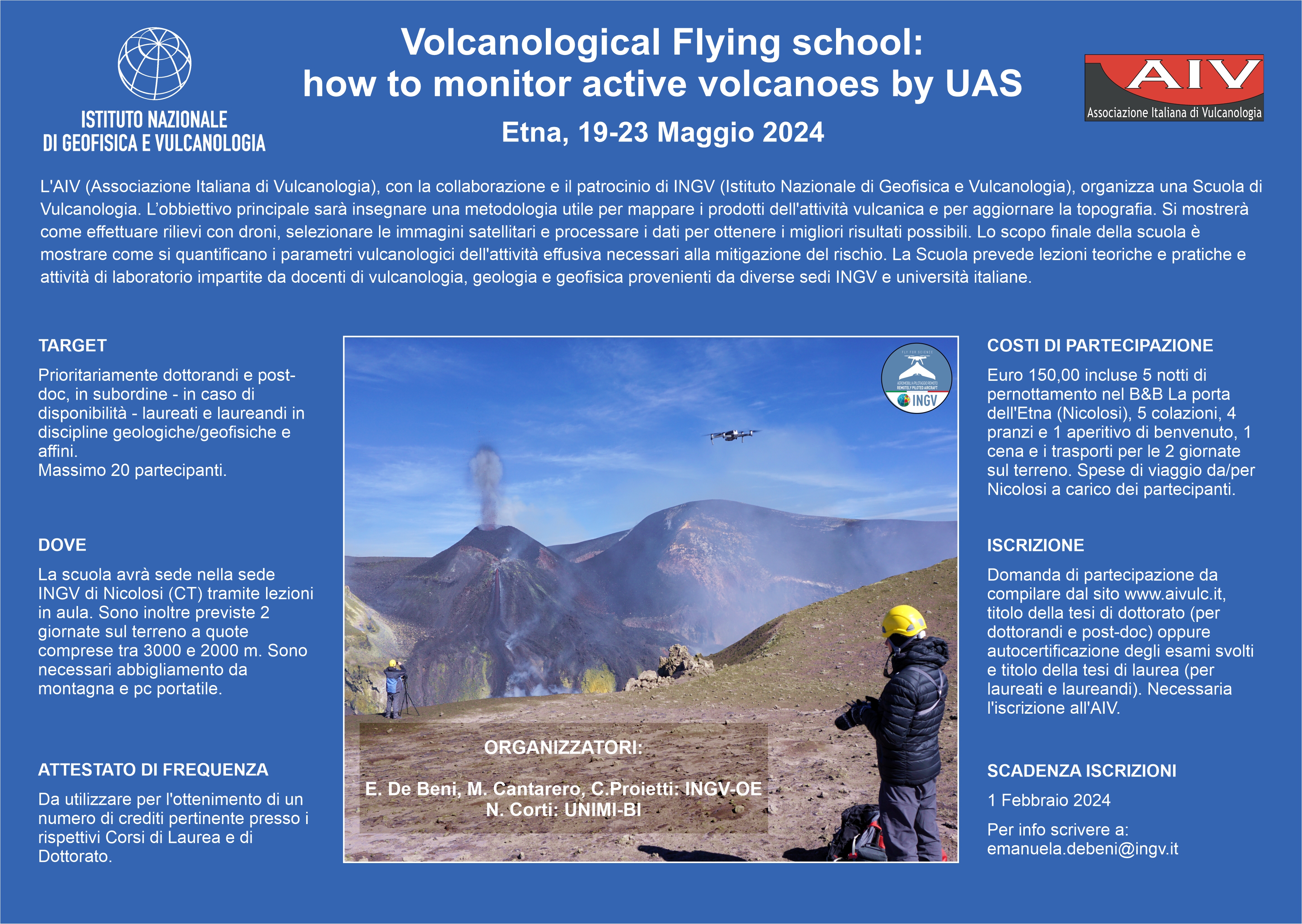 Volcanological Flying School 2023