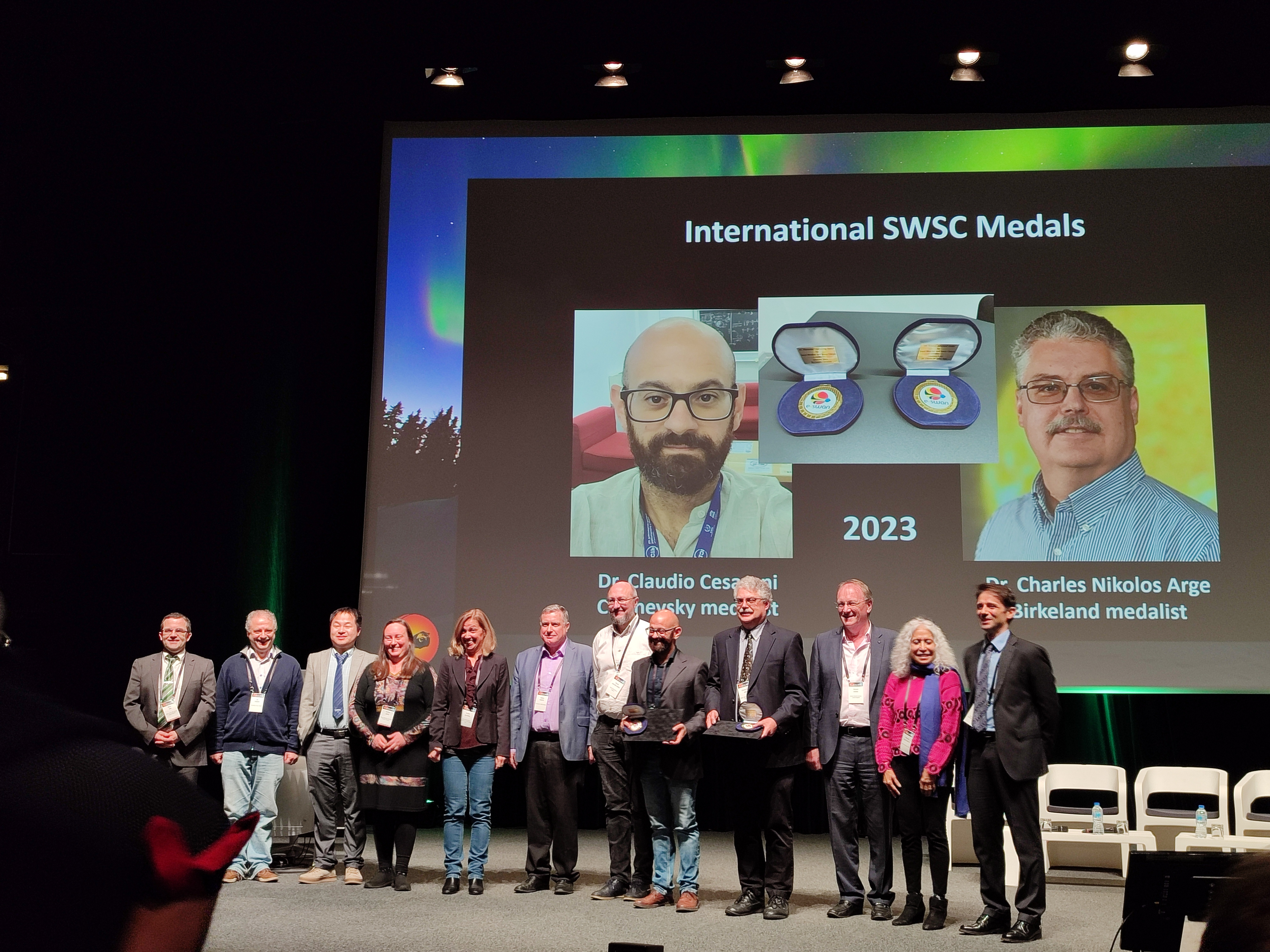 laudio Cesaroni vince la International “Alexander Chizhevsky” Medal for Space Weather and Space Climate