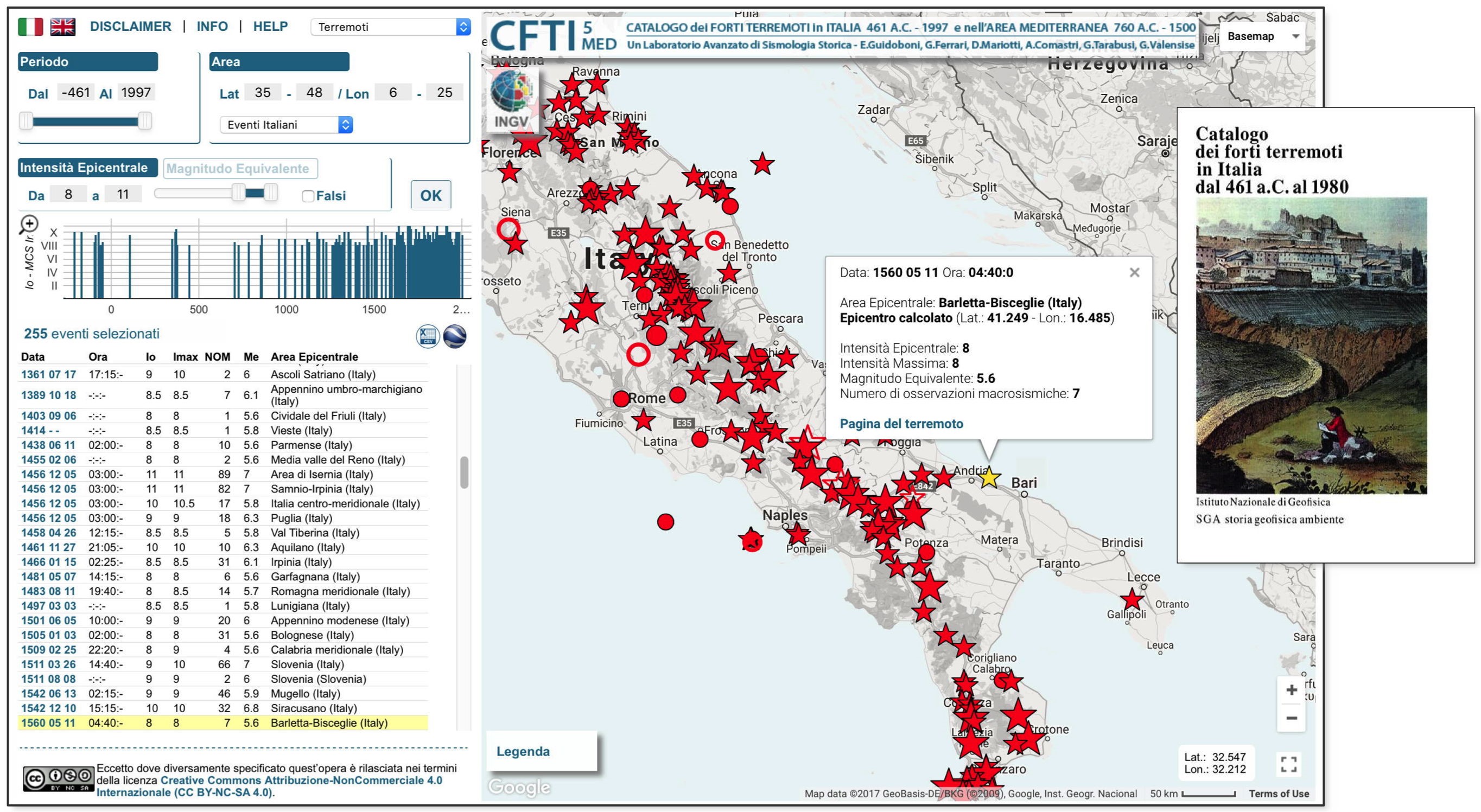 catalogo forti terremoti 2