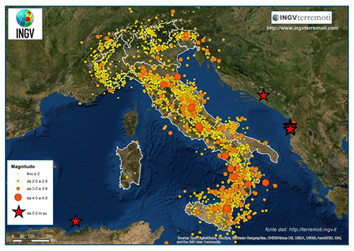 pennino sismografo articolo