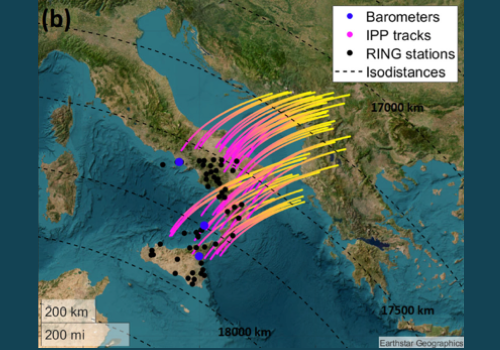 HUNGA TONGA-HUNGA HA'APAI | Gli effetti della grande eruzione del 2022 osservati nei cieli del Mediterraneo