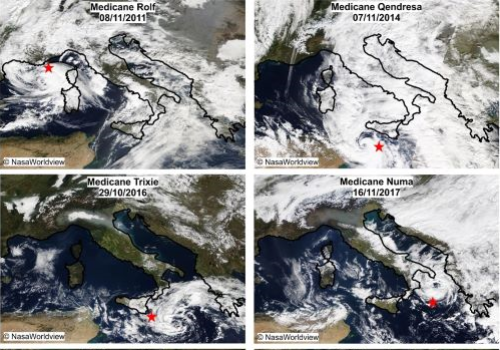 MEDICANES E TEMPESTE COMUNI | La sismologia per l’analisi e il monitoraggio dei fenomeni meteo-marini estremi in scenari di cambiamento climatico