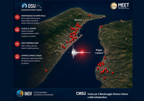 TERREMOTI | Completata l’installazione degli Osservatori Sismici Urbani nelle scuole di Messina e Reggio Calabria