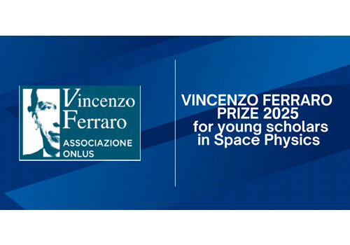PLASMI SPAZIALI | Al via le candidature per il premio Vincenzo Ferraro 2025