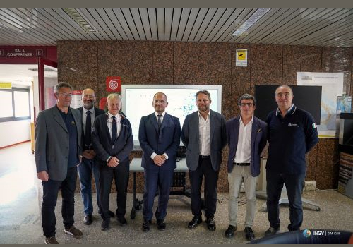 INGV | Il Commissario straordinario del Governo per la ricostruzione post sisma 2016 in visita all’Istituto