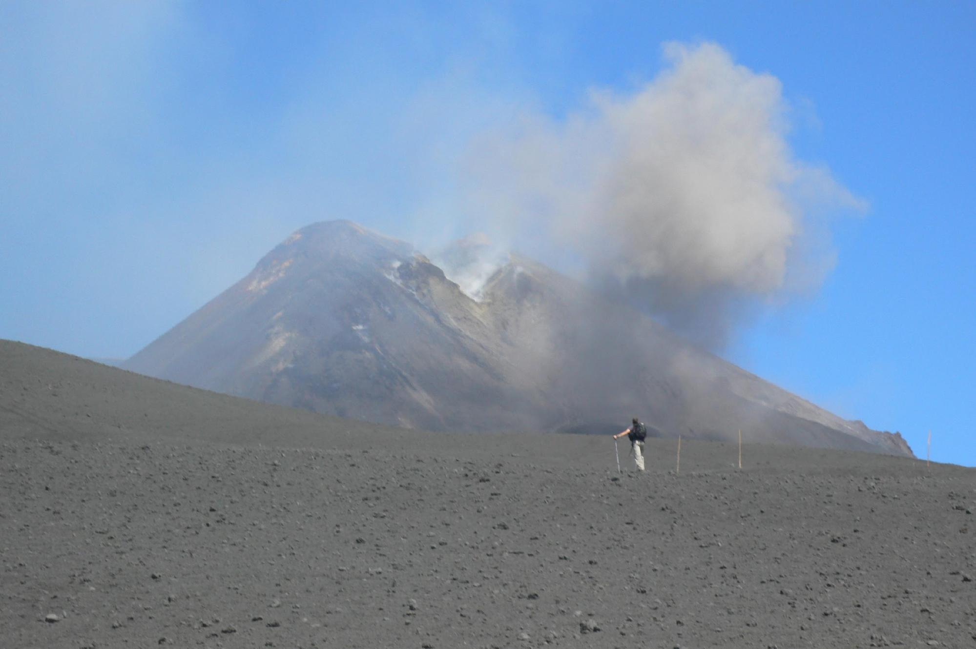 Etna in eruption